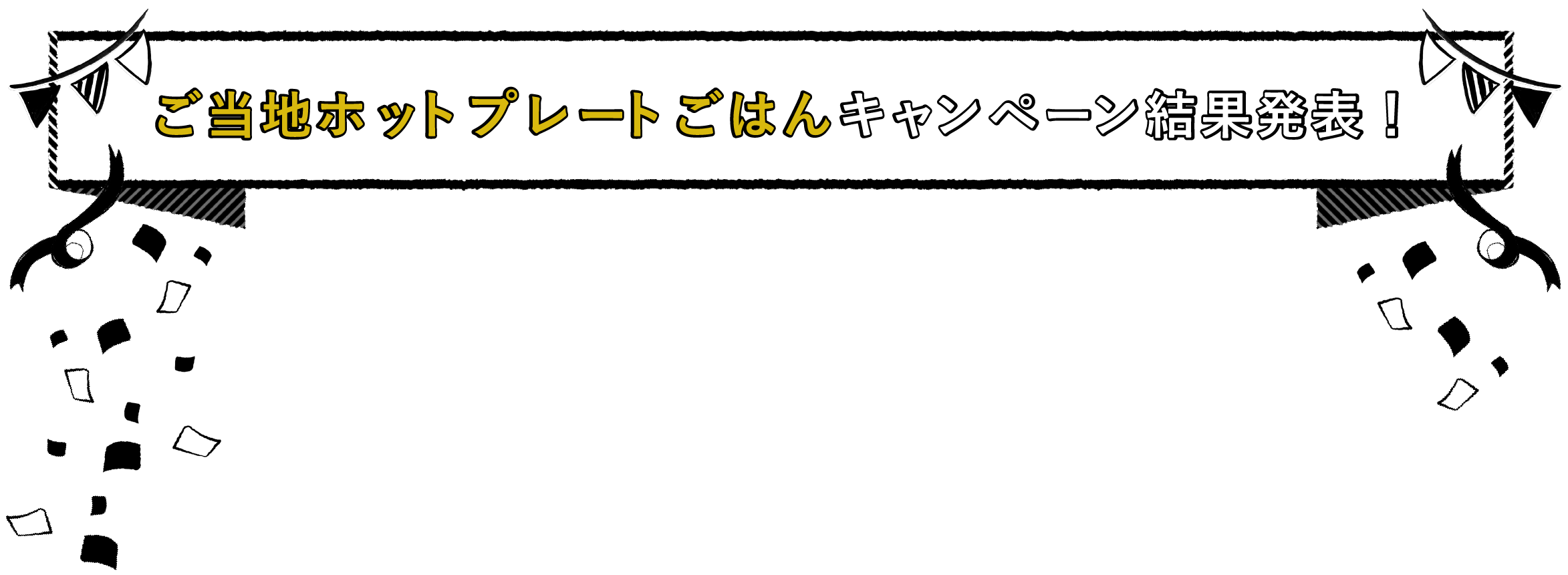ご当地ホットプレートごはんキャンペーン結果発表!